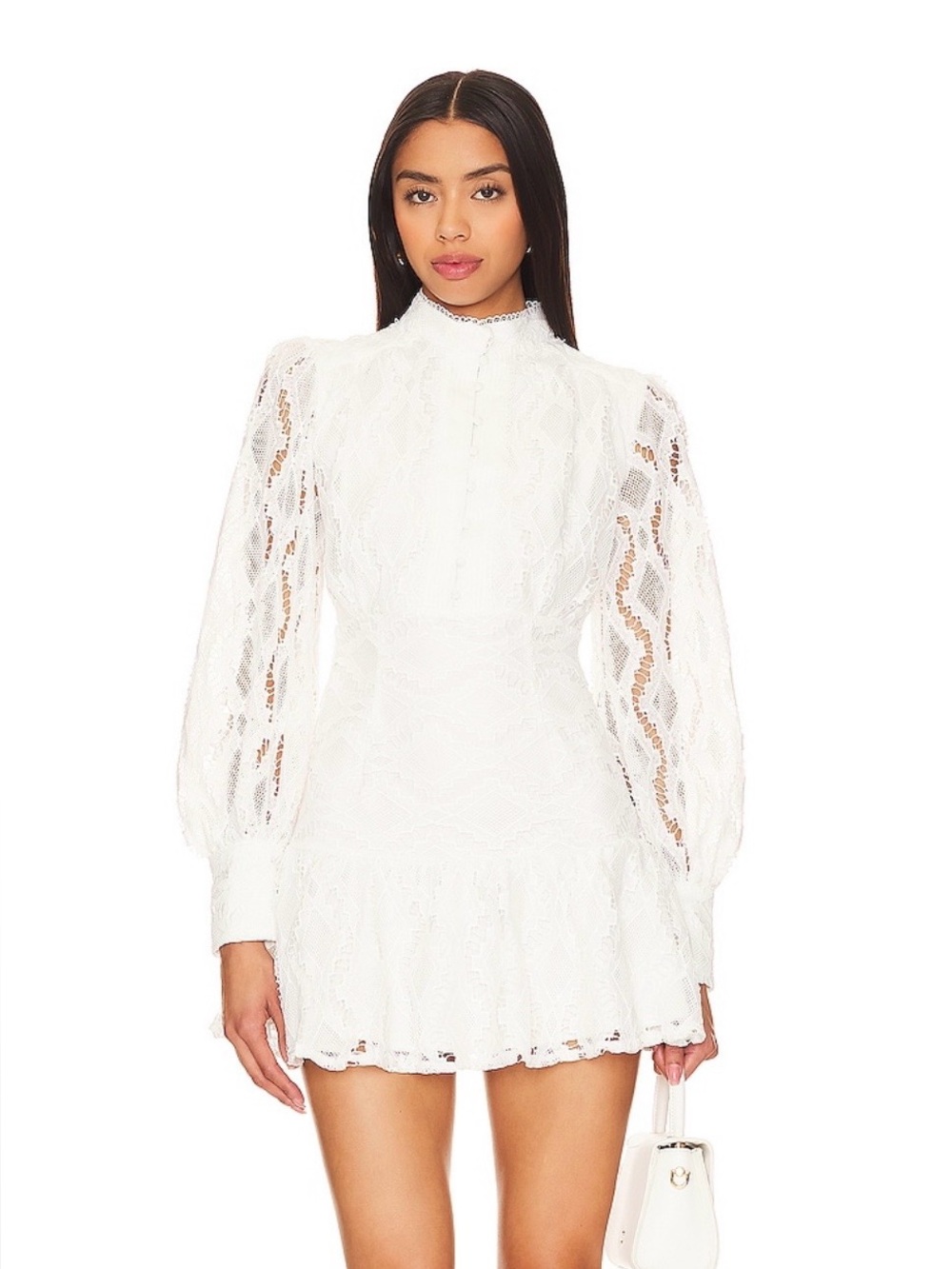 Bardot Remy Mini Dress in Ivory